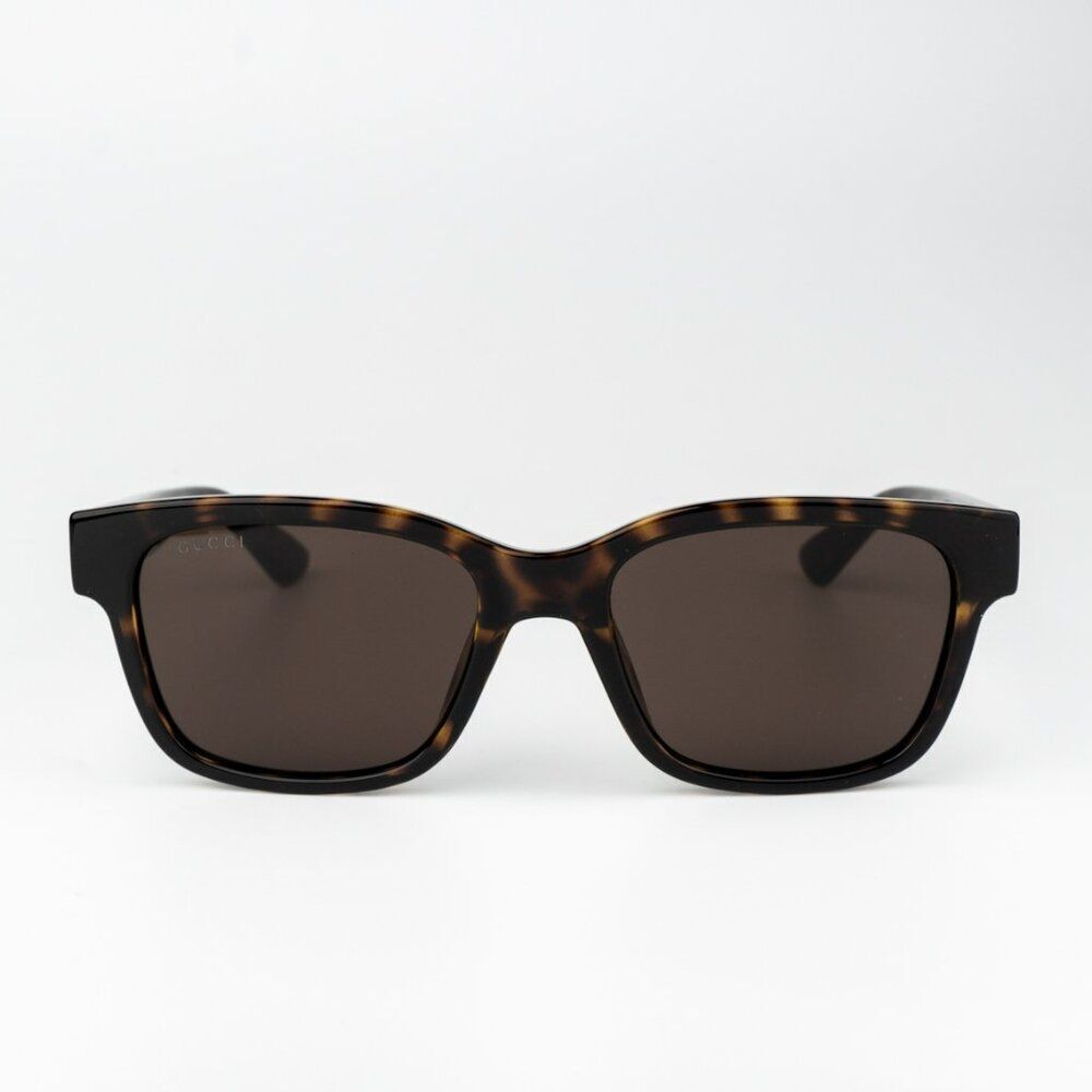 NEW Gucci GG1716S 002 Havana Brown Square Unisex Sunglasses - Picture 3 of 12
